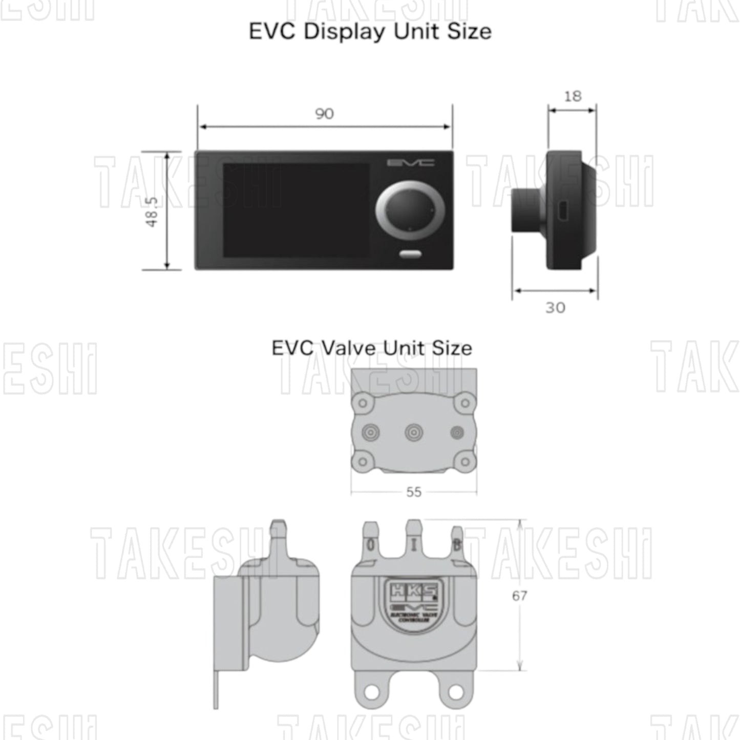 HKS EVC7 電子式渦輪壓力控制器