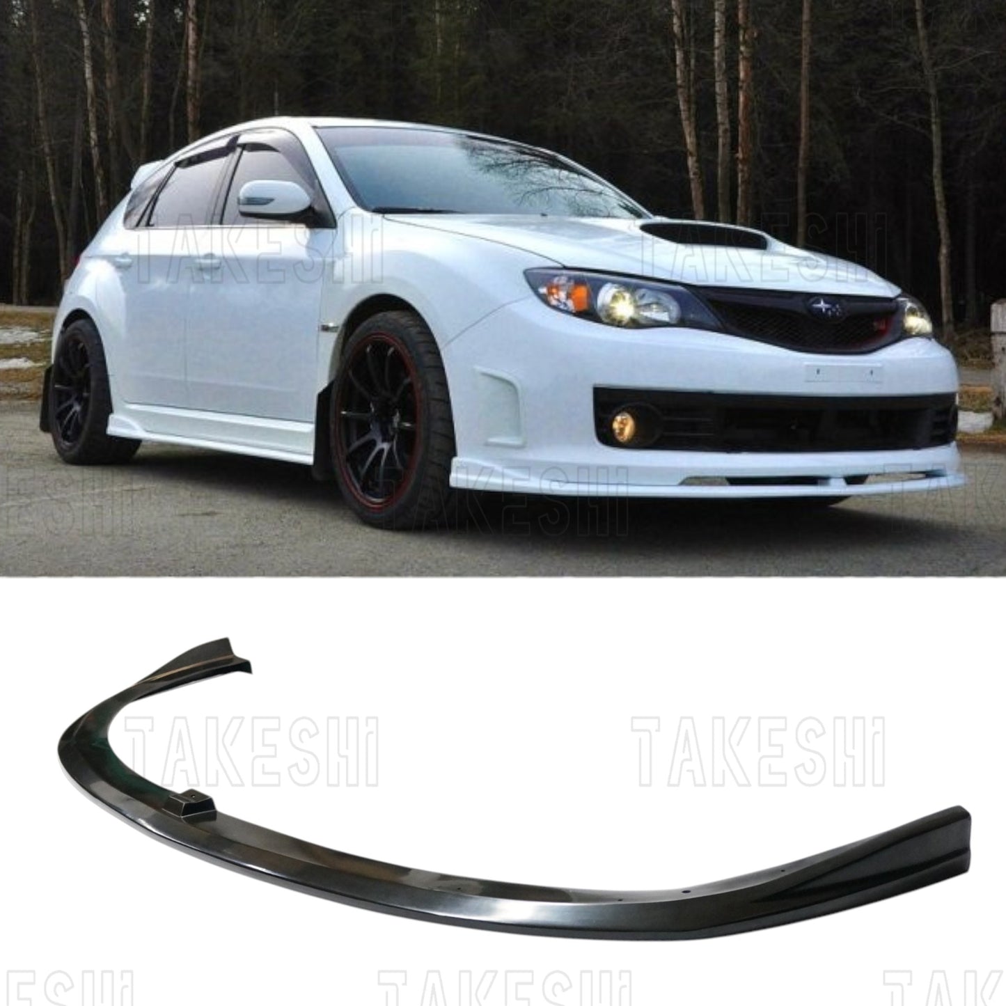 08-11 速霸陸SUBARU IMPREZA WRX STI CS 前下巴