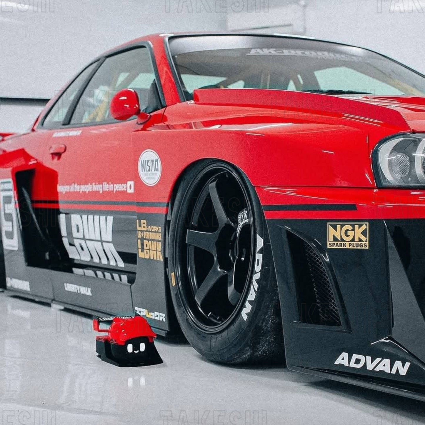 預購 DASAI MEGA MOCHI3 X LIBERTY WALK 大麻糬 充電款 裝飾機器人