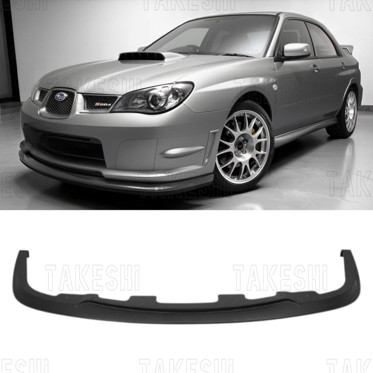 06-07 SUBARU WRX STI S204 前下巴