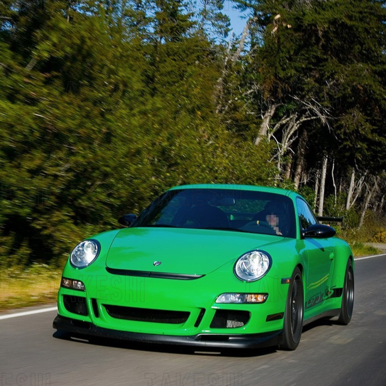 06-09 保時捷 PORSCHE 911 997 GT3 AERO 前下巴