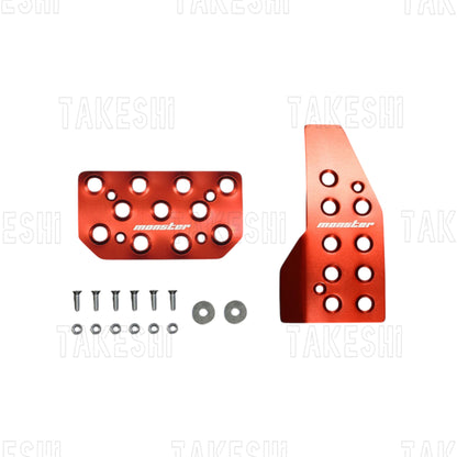 MT武藤 17–24 SUZUKI SWIFT SPORT ZC33S MONSTER 金屬踏板組｜日本純正 防滑 自排