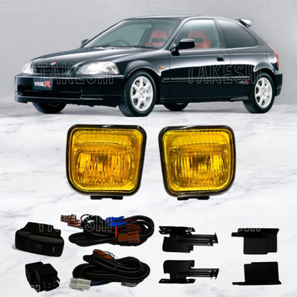 96-98 本田喜美 EK K8 前期原廠型霧燈套件