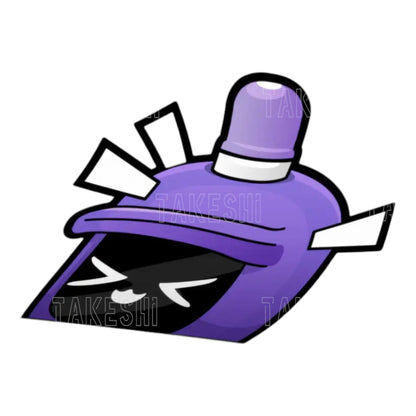 DASAI BOSO MOCHI PEEKER GEKKO｜暴走族小麻糬｜車窗發光裝飾貼