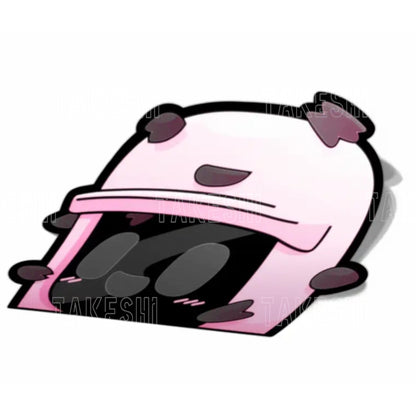 DASAI SAKURA MOCHI PEEKER GEKKO｜櫻花小麻糬｜車窗發光裝飾貼