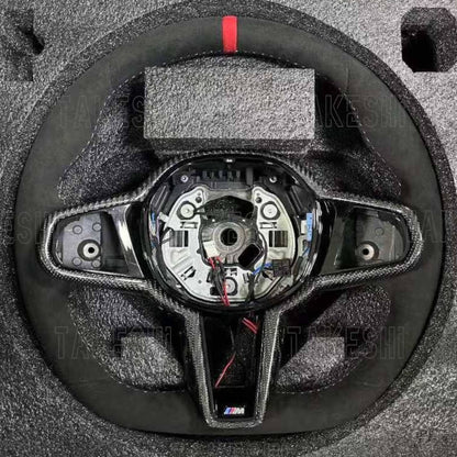 寶馬 BMW 真皮方向盤｜客製化手工方向盤