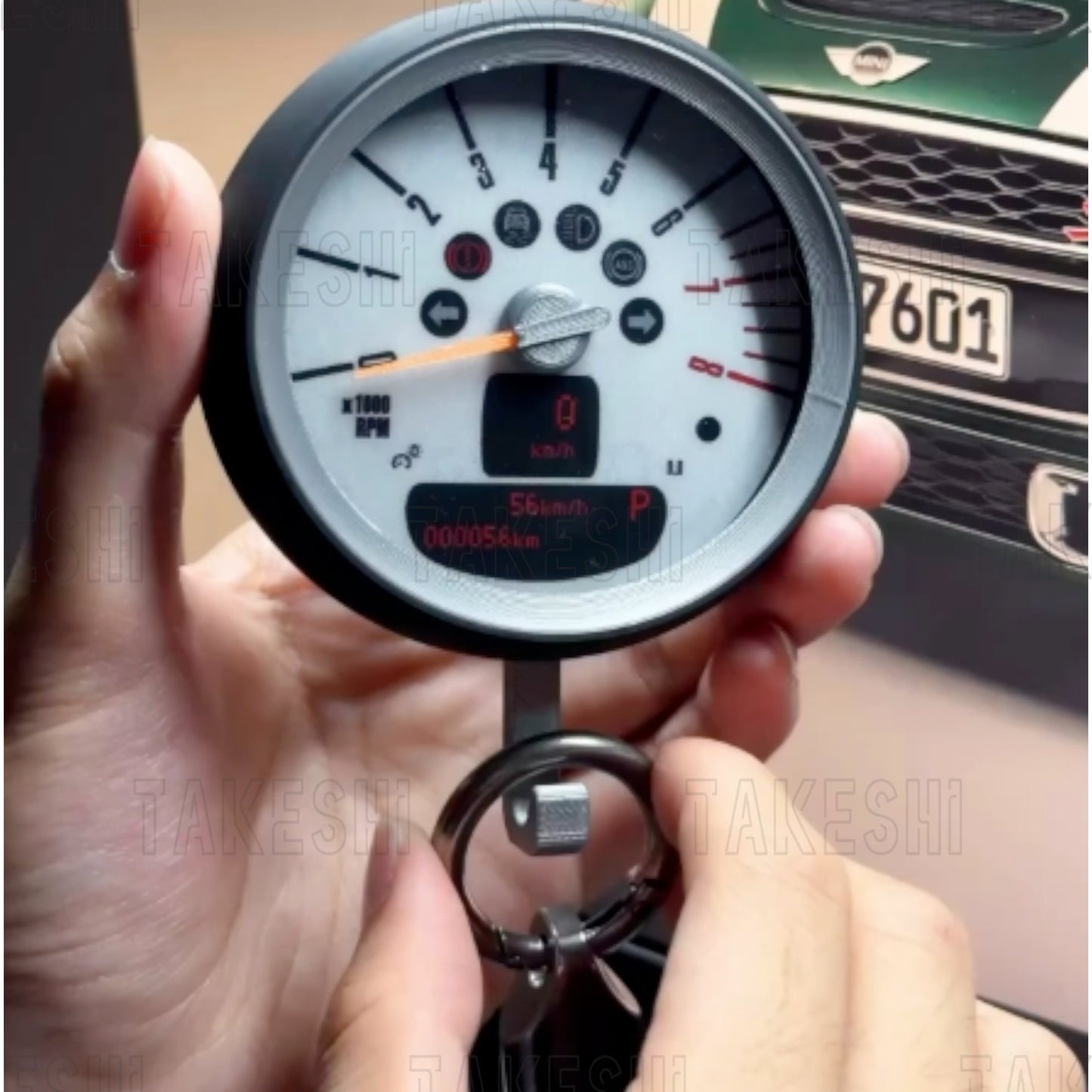 MINI COOPER｜重量聯動轉速表鑰匙掛勾