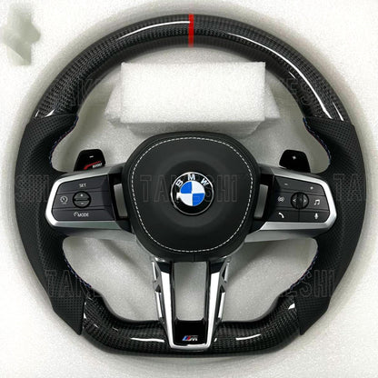 寶馬 BMW 真皮方向盤｜客製化手工方向盤