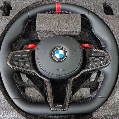 寶馬 BMW 真皮方向盤｜客製化手工方向盤
