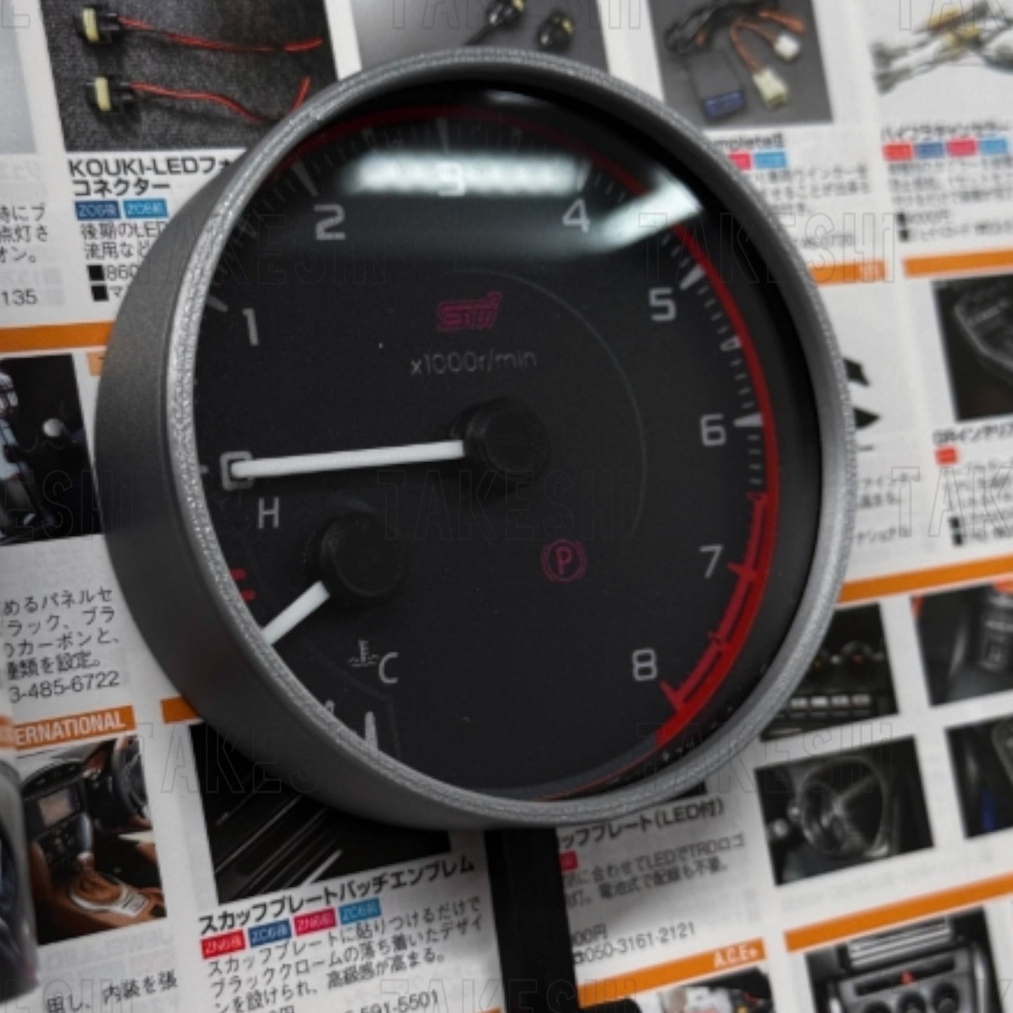 SUBARU WRX STI VA｜重量聯動轉速表鑰匙掛勾