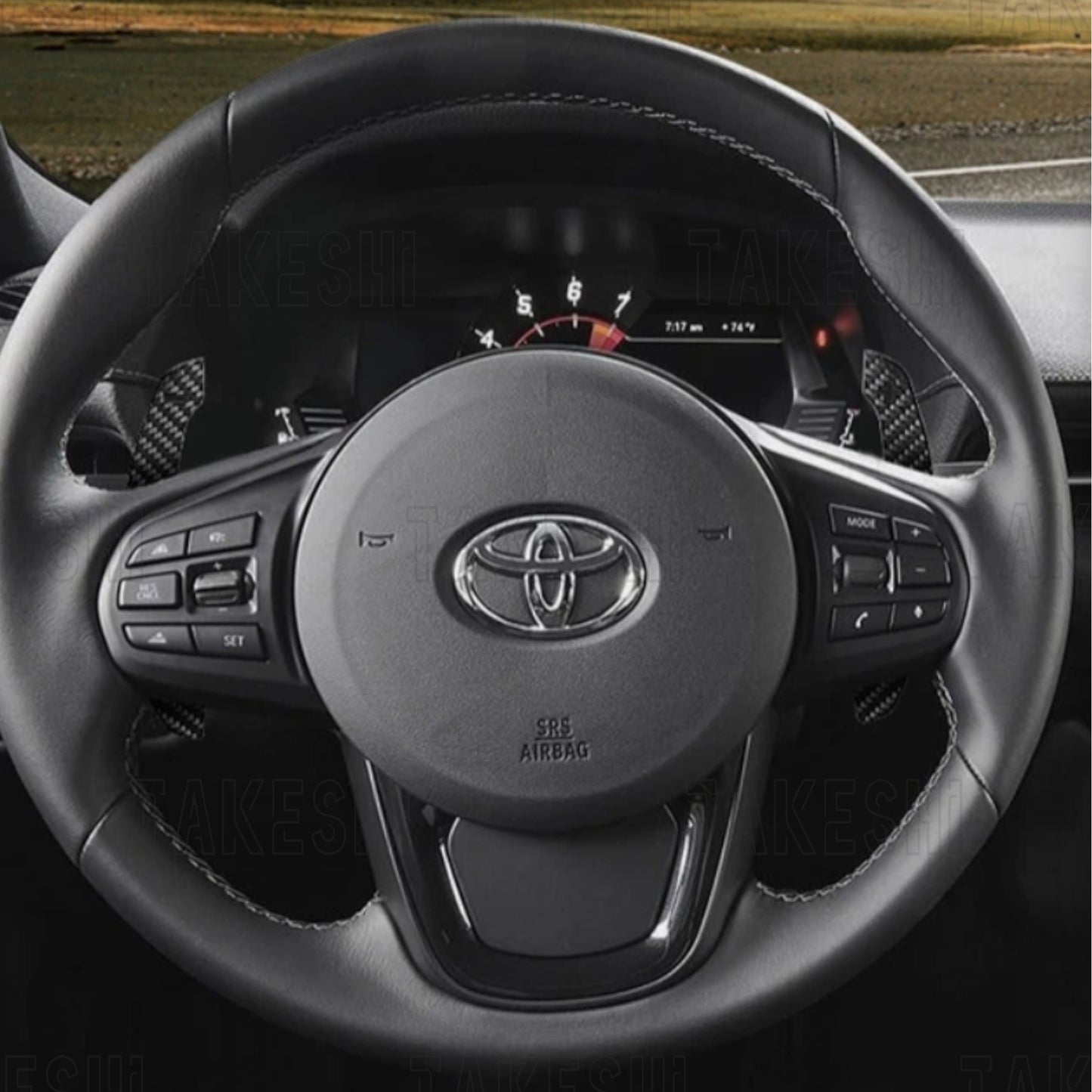 A90 GR SUPRA 專用磁吸撥片｜內裝升級 磁吸回饋 戰鬥化換檔手感