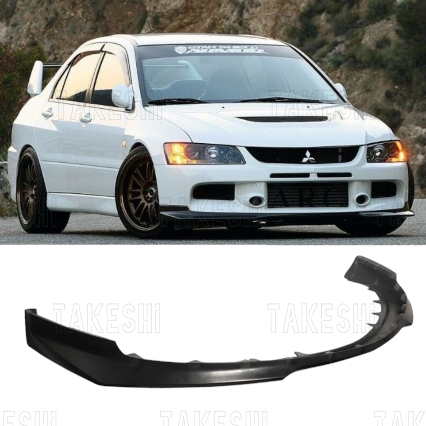 06-09 三菱MITSUBISHI LANCER EVOLUTION9 RA 前下巴