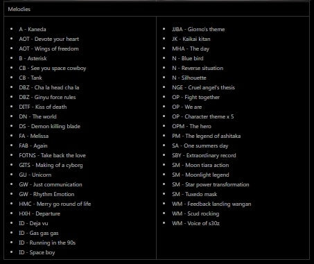 Import Bible ANIME 動漫主題語音盒子