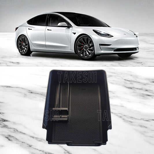 21-23 特斯拉 TESLA MODEL 3中央扶手收納盒