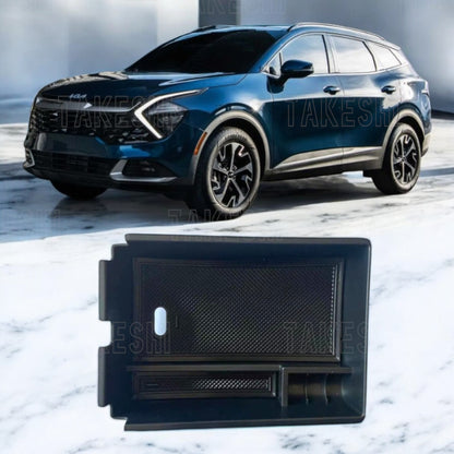 21-24 KIA SPORTAGE 中央扶手收納盒｜專車專用｜雙層收納