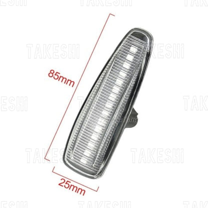 三菱 流水LED方向燈 側燈｜免電阻 直上安裝｜MITSUBISHI LANCER FORTIS EVO