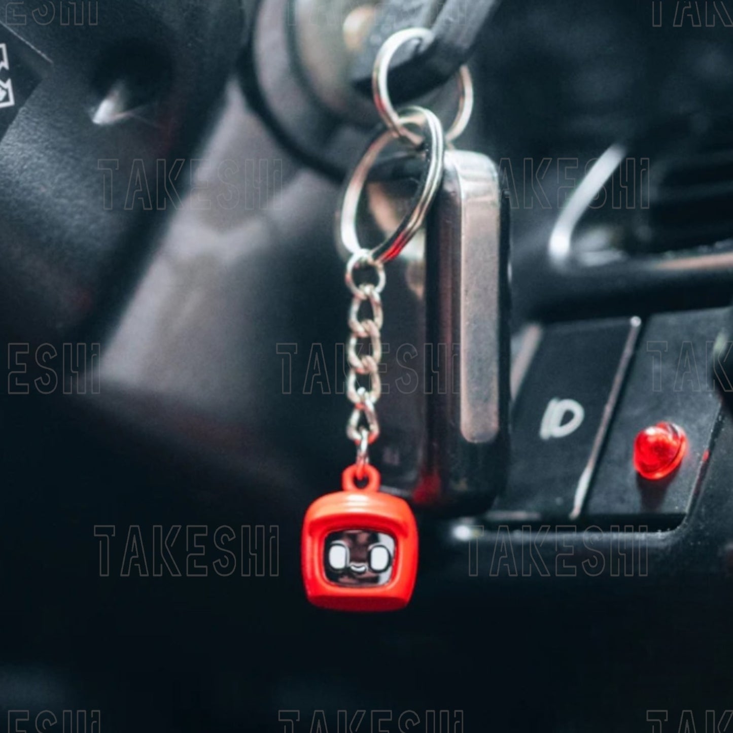 DASAI MOCHI 小麻糬 金屬鑰匙圈｜JDM 風格 鑰匙扣 隨身配件 小麻糬周邊 車用鑰匙圈