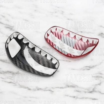 PORSCHE 2017+ PANAMERA 碳纖維排檔頭貼片｜真碳纖維｜專車專用｜內裝質感升級