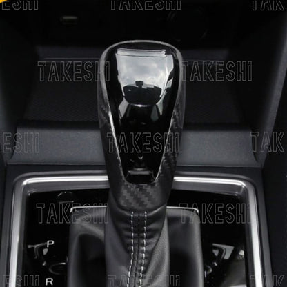 19–24 SUBARU FORESTER 原廠型排檔頭 碳纖維貼片｜森林人 專用｜真碳纖維