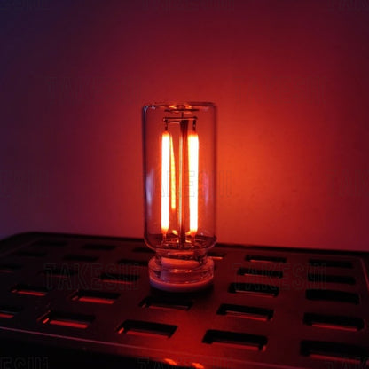 LED 鎢絲燈泡造型 車內氣氛燈｜USB 觸控調光