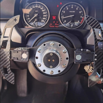 碳纖維磁吸換檔撥片組｜保留原廠撥片功能