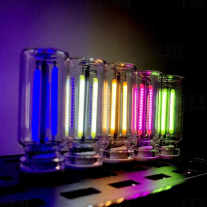 LED 鎢絲燈泡造型 車內氣氛燈｜USB 觸控調光