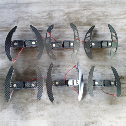 碳纖維磁吸換檔撥片組｜保留原廠撥片功能