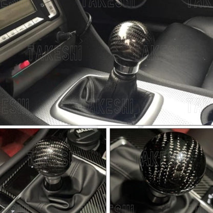 CARBON FIBER 碳纖維排檔頭｜球型設計｜螺牙式｜改裝排檔頭 換檔手感升級
