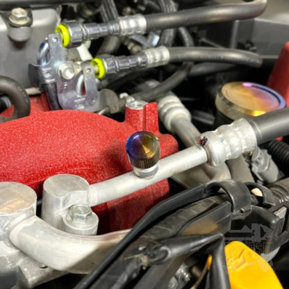 JDC Customs 鈦合金冷氣管路裝飾蓋｜Grade5 鈦合金｜美國 JDC｜引擎室精品化｜通用型