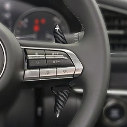 19-25 馬自達 MAZDA3 CX30 碳纖維鍛造碳纖維換檔撥片