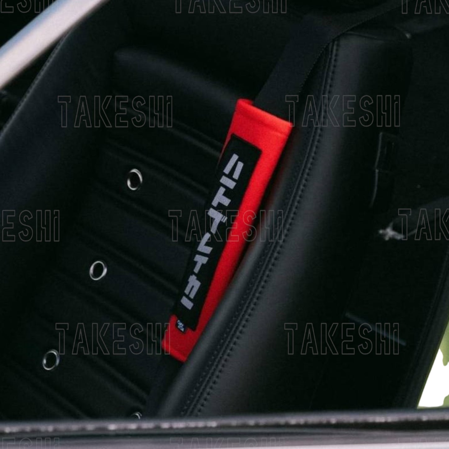 IMPORT BIBLE HEARTBREAKER 心碎者安全帶護套｜反光片假名 魔鬼氈安裝