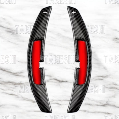 PORSCHE 保時捷碳纖維換檔撥片