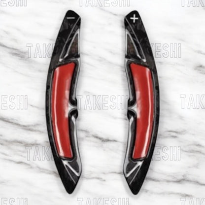 PORSCHE 保時捷碳纖維換檔撥片