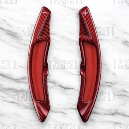 PORSCHE 保時捷碳纖維換檔撥片