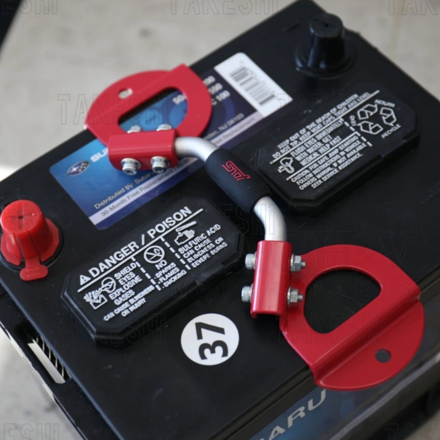 SUBARU STI 電瓶支架｜引擎室強化｜JDM 原廠性能系｜STI 精品