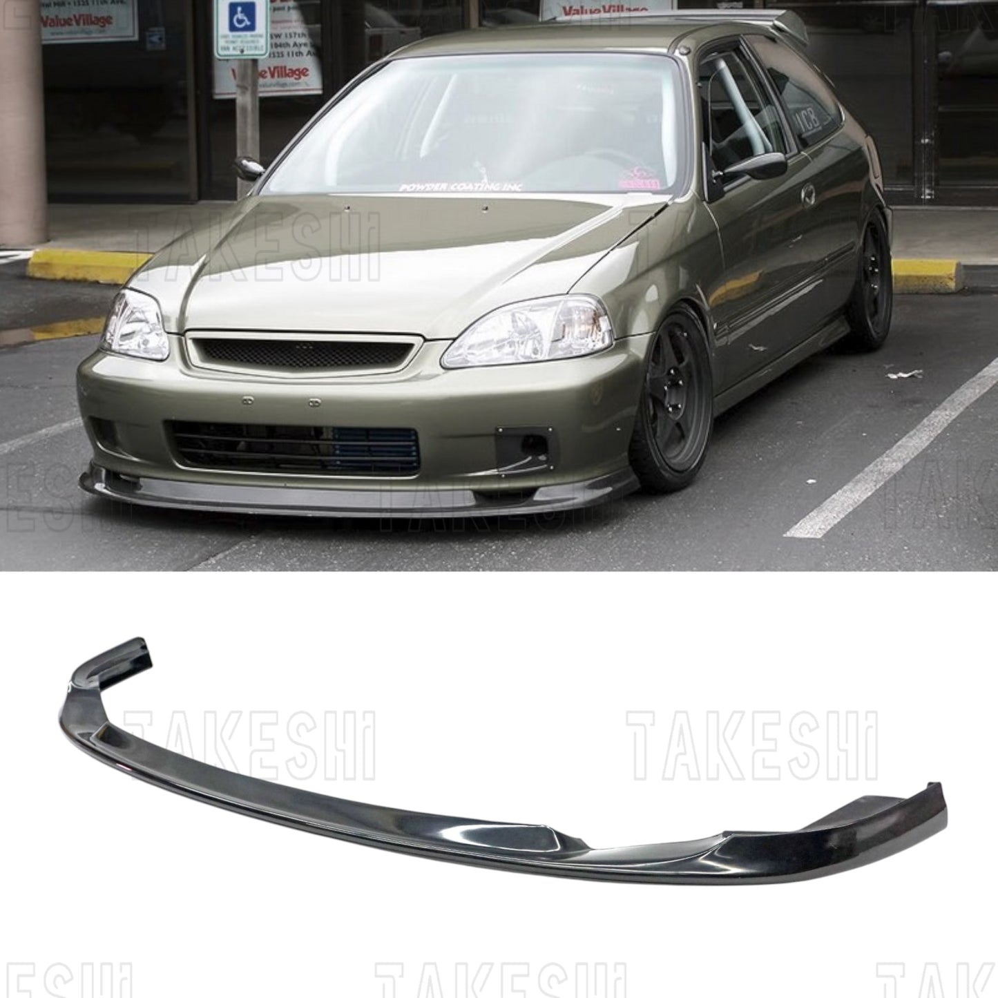 99-00 HONDA CIVIC EK EJ K8 GV款前下巴