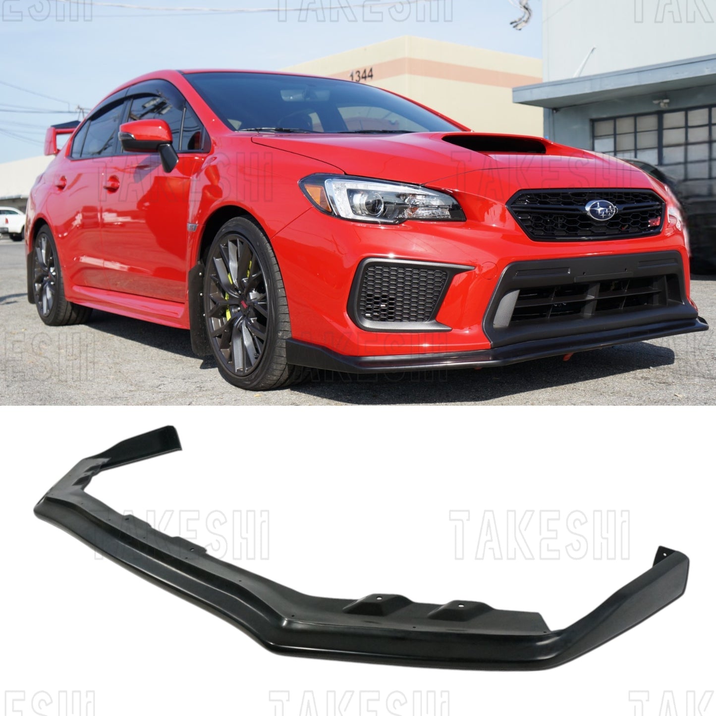 18-21 SUBARU WRX STI 小改款 CS 前下巴