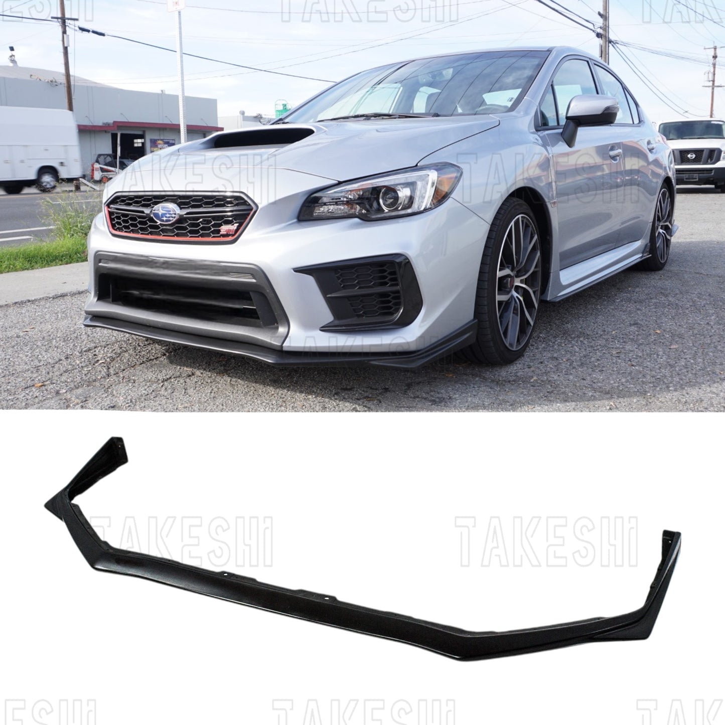 18-21 SUBARU WRX STI 小改款 STI V-LIMITED 前下巴