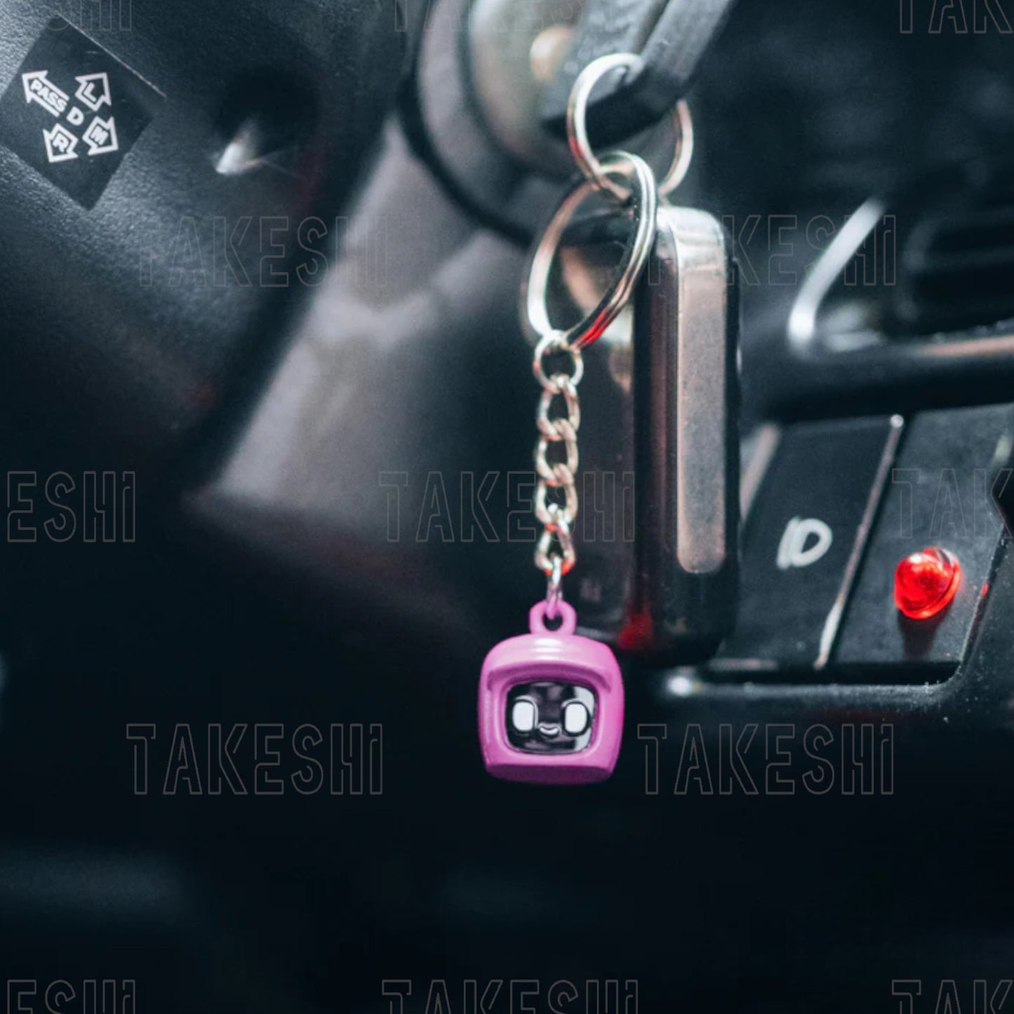 DASAI MOCHI 小麻糬 金屬鑰匙圈｜JDM 風格 鑰匙扣 隨身配件 小麻糬周邊 車用鑰匙圈