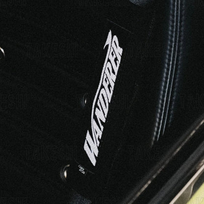 IMPORT BIBLE WANDERER 漫遊者安全帶護套｜首都高風格 反光片假名 魔鬼氈安裝