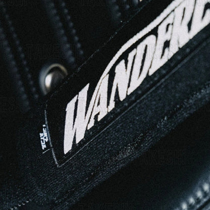 IMPORT BIBLE WANDERER 漫遊者安全帶護套｜首都高風格 反光片假名 魔鬼氈安裝