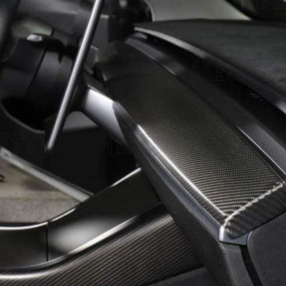 TESLA MODEL 3 / MODEL Y｜真碳纖維儀錶板飾條貼片