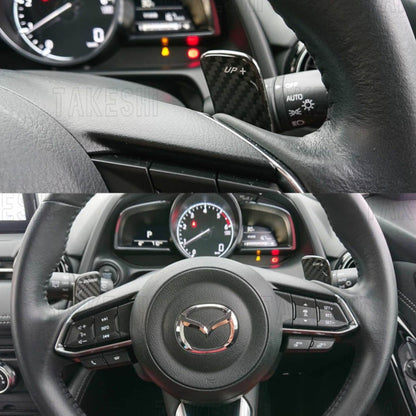 AUTOEXE 方向盤換檔撥片｜MAZDA2／3(BM)／CX-3／CX-5／MAZDA6｜原廠撥片車款專用｜