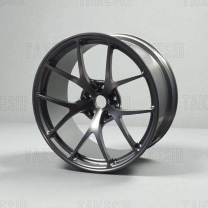 BBS RIA 1:5 鋁合金鍛造鋁圈模型｜高仿真輪圈擺件