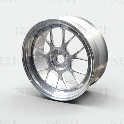 BBS LMR 1:5 鋁合金鍛造鋁圈模型｜高仿真輪圈擺件