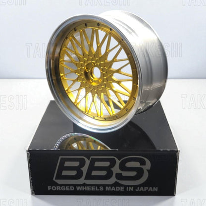 BBS RS 1:5 鋁合金鍛造鋁圈模型｜高仿真輪圈擺件