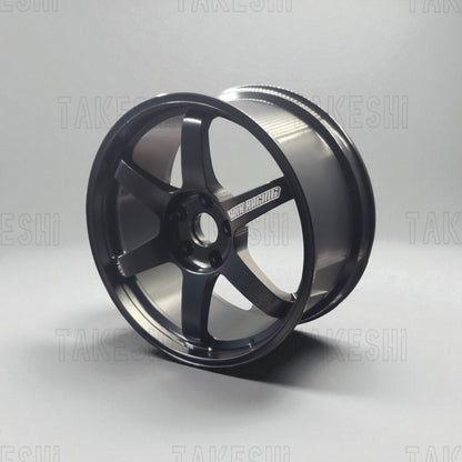 RAYS TE37 1:5 鋁合金鍛造鋁圈模型｜高仿真輪圈擺件