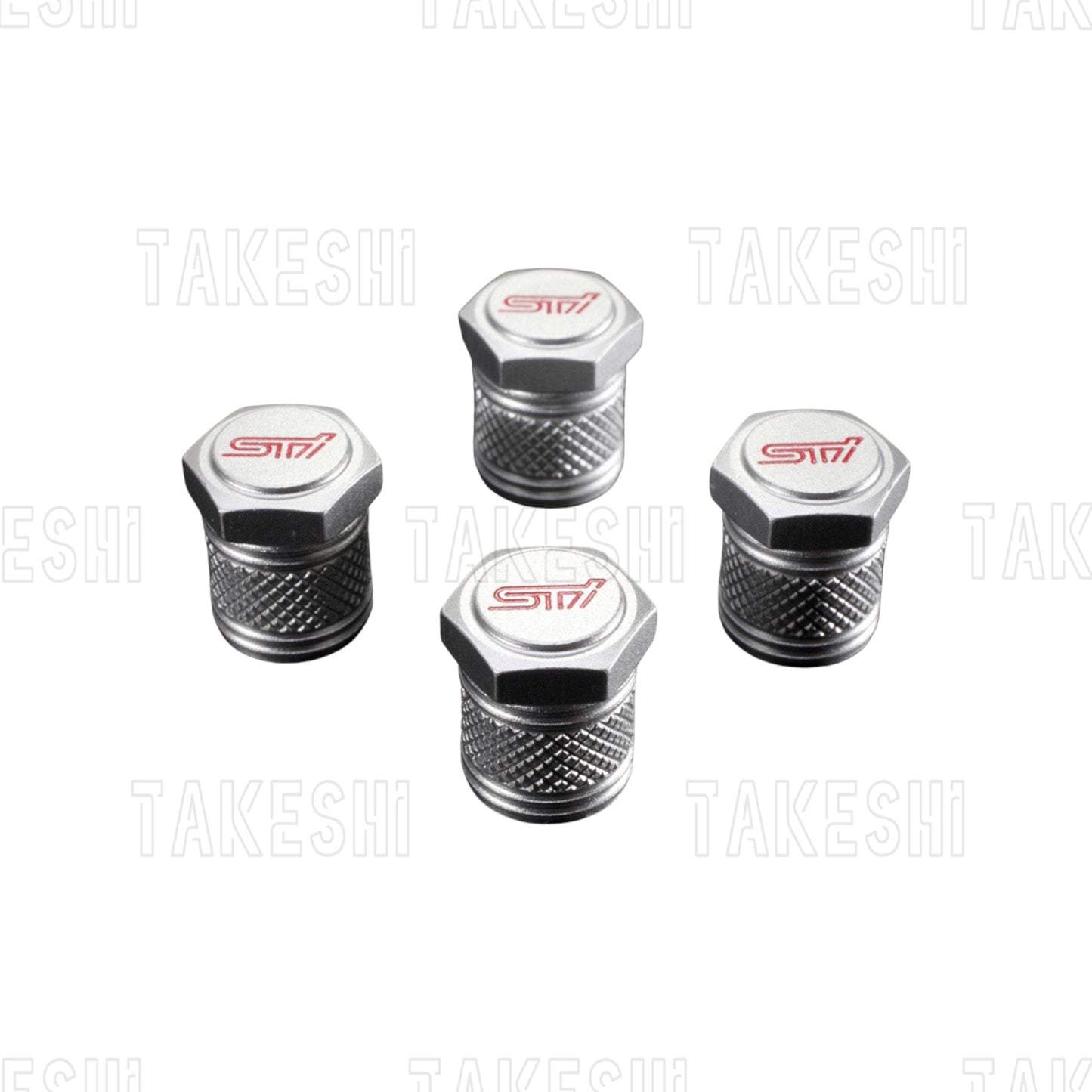 SUBARU 日本原廠 STI 氣嘴蓋｜輪胎氣嘴｜JDM 改裝｜原廠風格｜STI 精品