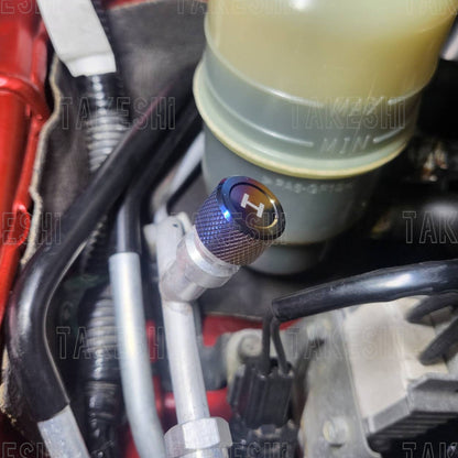 JDC Customs 鈦合金冷氣管路裝飾蓋｜Grade5 鈦合金｜美國 JDC｜引擎室精品化｜通用型