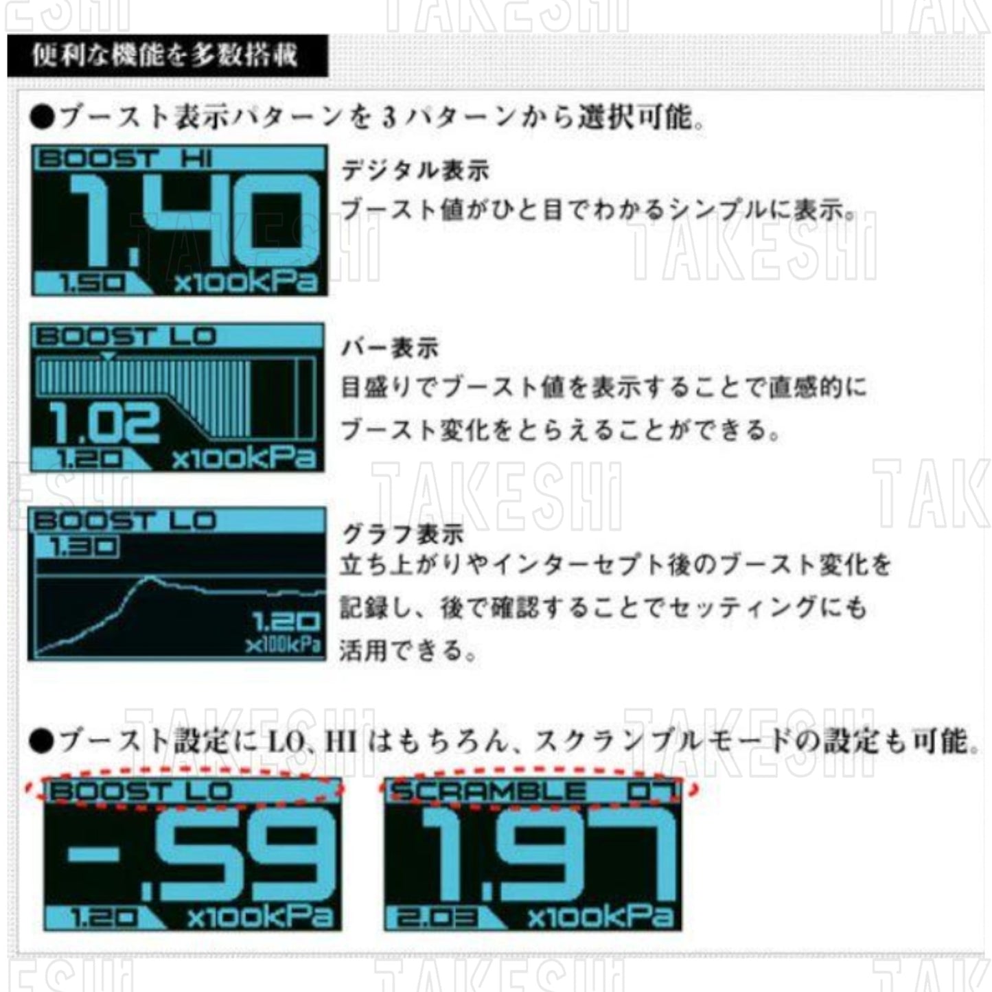 TRUST GREDDY PROFEC OLED 電子渦控